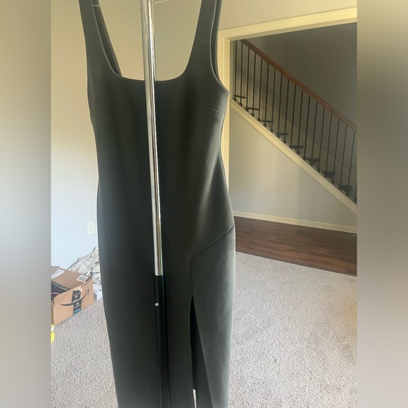 Dark Gray Sage Green Bec & Bridge designer dress size 6, gently used - Picture 6 of 8